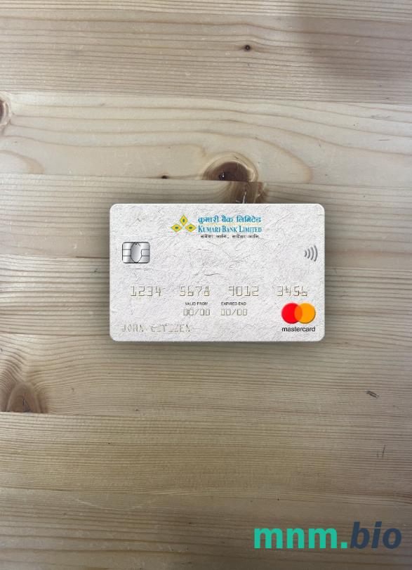 Nepal Kumari bank wygląd zdjęcia mastercard skan PSD + zdjęcie